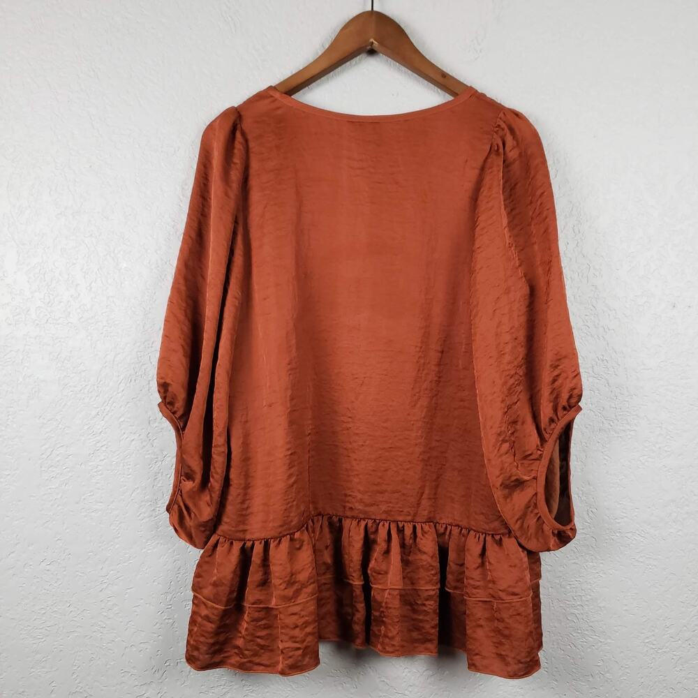 Ivy Jane Uncle Frank Embroidered Tunic Top Blouse - M - Picture 4 of 5